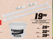 The Standard Double Curtain Track-2.5m