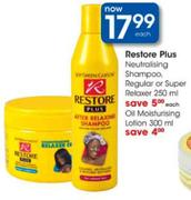 Restore Plus Oil Moisturisg Lotion-300ml