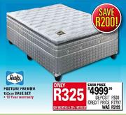 Sealy Posture Premier 152cm Base Set