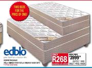 Edblo Azure Package (92cm Single and 137cm Double Base Set)