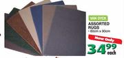 Van Dyck Assorted Rugs 60x90cm-Each