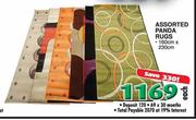 Assorted Panda Rugs 160x230cm-Each