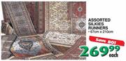 Assorted Silkies Runners 67x210cm-Each