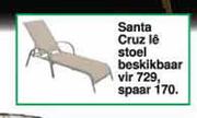 Santa Cruz 16 Stoel Besklkbaar