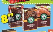 Robertsons Medium Brown Box Chicken/Stek & Chops/Bbq Spice Refill Each