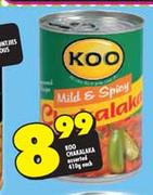 Koo Chakalaka-410g Each