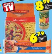 Fatti's & Moni's Macaroni/Spaghetti-500g Elk