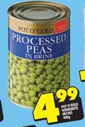 Pot O' Gold Processed Peas In Brine-400g