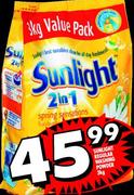 Sunlight Regular Washing Powder-3 Kg 
