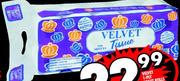 Velvet 1-Ply Toilet Rolls-10's