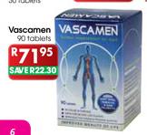 Vascamen-90 Tab