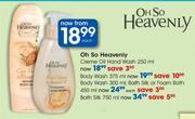 Oh So Heavenly Body Wash-375ml Each