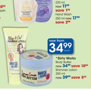 Dirty Works Body Butter-Each