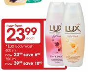 Lux Bodywash-400ml Each