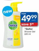 Dettol Shower Gel-600ml Each
