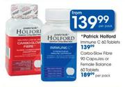 Patrick Holford Carbo-Slow Fibre Capsules-90's Or Female Balance Tablets-60's Per pack