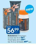  Biobalance Immunova+ Throat Spray-20ml Each