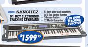 Sanchez 61 Key Electronic Teaching Keyboard