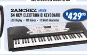 Sanchez 54 Key Electronic Keyboard 