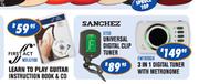 Sanchez Universal Digital Clip Tuner