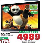 Sony 40" (102cm) Volle HD LCD (KDL-40CX520)