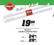 Build It Double Curtain Track-1.5m Each
