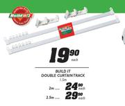 Build It Double Curtain Track-2.5m Each