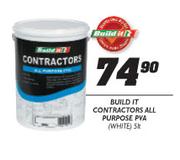 Build It Contractors All Purpose PVA (White)-5l