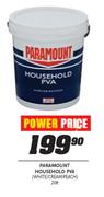 Paramount Household PVA (White/Cream/Peach)-20l