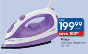 Philips 1400 Watt Steam Iron (GC1490)