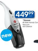 Hoover 40 Watt Handy Car Vacuum (HSV1240WSA)