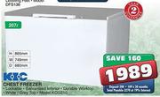 KIC Chest Freezer (KCG210)-207Ltr