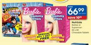 Nutrilida Barbie Or Superman 60x60 Chewable Tablets