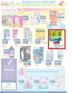 Clicks : Baby Savings (12 Oct - 5 Nov), page 6