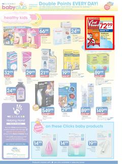 Clicks : Baby Savings (12 Oct - 5 Nov), page 6