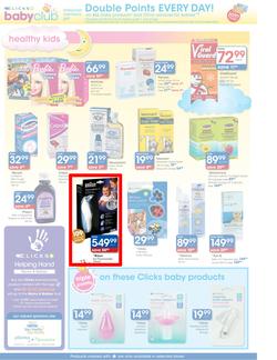 Clicks : Baby Savings (12 Oct - 5 Nov), page 6