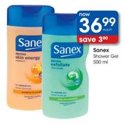 Sanex Shower Gel-500ml Each