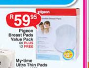 Pigeon Breast Pads Value Pack - 60 + 12's
