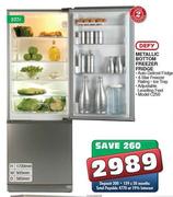 Defy Metallic Bottom Freezer Fridge-237 Ltr (C250)