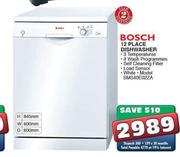 Bosch 12 Place Dishwasher (SMS40E02ZA)