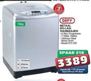 Defy Metaal Bo-Laai Wasmasjien-13kg (DTL132)
