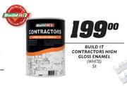 Build It Contractors High Gloss Enamel White-5l