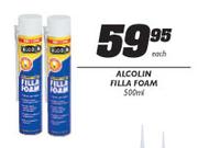 Alcolin Filla Foam-500ml Each