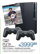 PS3 320GB Console + Fifa 13 Game + Additional Controller