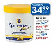 Epi-Max Body Cream Plus-400g