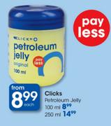 Clicks Petroleum Jelly-250ml Each