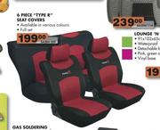 6 Piece "Type R" Seat Covers