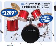 Conjunto de bateria especial Tumda de 5 peças — mConjunto de bateria especial Tumda de 5 peças — m  