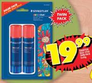 Staedtler Glue-Stick Twin Pack-2 x 40g