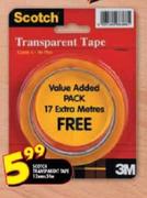 Scotch Transparent Tape-1.2mm x 50m